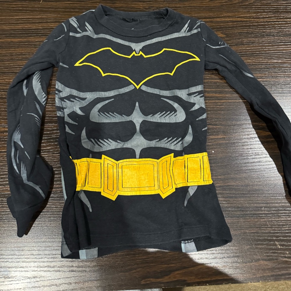 DC Comics Black and Yellow Superhero Costume Top